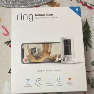 Ring Indoor Cam Plug-In Security Camera